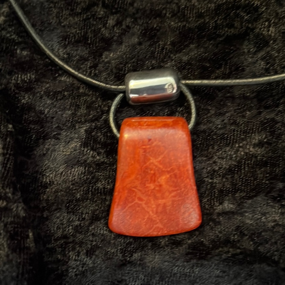 14” Silpada Coral Necklace
